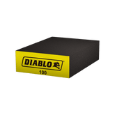 Diablo DFBBLOCFIN03G 4" x 2-1/2" x 1" 100-Grit Flat Edge Sanding Sponges (3-Piece)